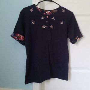 Vintage Floral Top